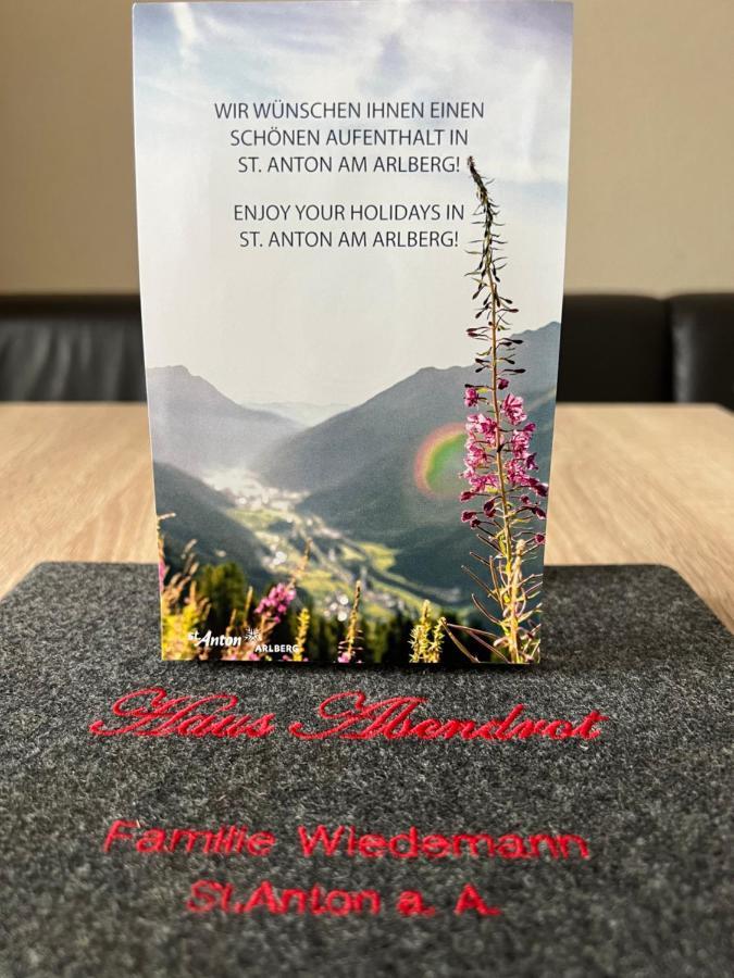 Haus Abendrot Daire Sankt Anton am Arlberg Dış mekan fotoğraf