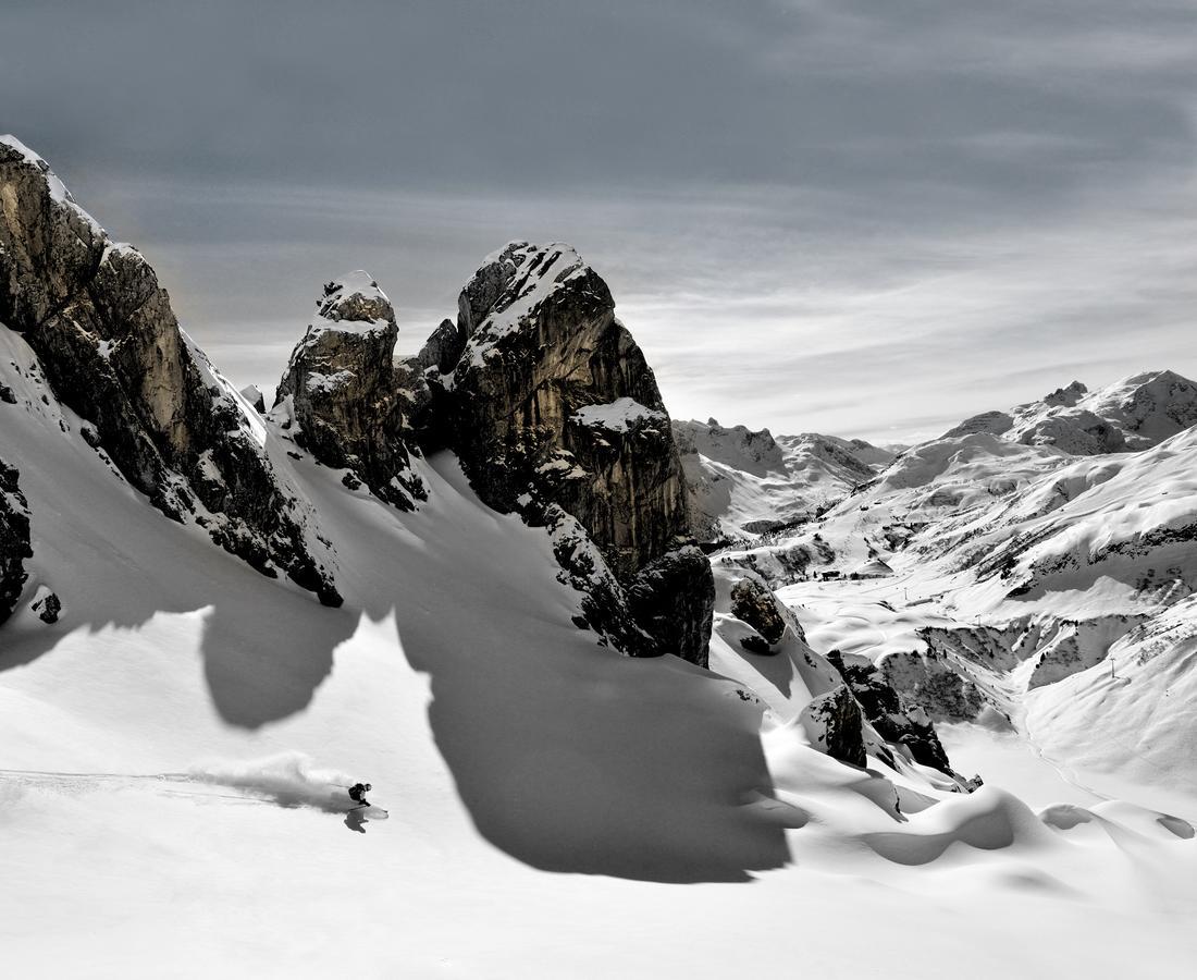 Haus Abendrot Daire Sankt Anton am Arlberg Dış mekan fotoğraf