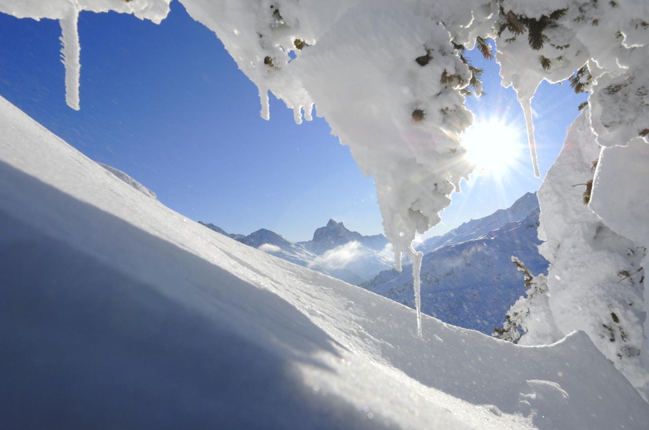 Haus Abendrot Daire Sankt Anton am Arlberg Dış mekan fotoğraf